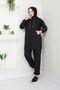 Oversize Model Hijab Tracksuit Set