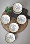 Shade Flowers Ring Sauce Bowl / Snack Bowl 13 cm 6 Pieces 21847 - 3
