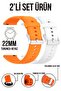 22mm Fossil-Welder-Casio-Seiko-Omega-Armani Watch Compatible Silicone Watch Band Strap A7222Mm