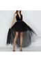 Fashion Vacation, Travel, Parties, Casual Ball Skirt Elastic Waist Front Short Back Long Tutu Puff Skirts - 4
