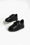 Unisex Children's Velcro Comfortable Daily Sneaker BLACK Sports Shoes - 3