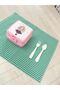 Feeding mat piti checkered green - 5