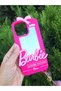 iPhone 11 Compatible Silicone Case with Mirror Pompom - 5