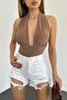 Women's White Washed Laser Ripped Mini Denim Shorts Bcdf- 233301 - 5