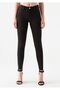 Lycra Skinny Black Women's Ankle Length High Waist Jeans Trousers - 5