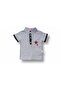 3-Piece Baby Boy Sweat Set - 6-9 9-12 12-18 Months Vip Collar Hat Short Sleeve - 2