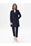 Basic Blazer Jacket Navy Blue