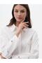 Poplin Tunic - Ecru Color with Sleeve Detail - 6