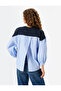 Long Sleeve T-Shirt with Crew Neck and Fabric Detailing - 4