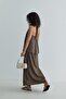 Brown Serena Flared Skirt - 2