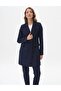 Basic Blazer Jacket Navy Blue - 4