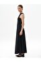 Basic Flared Skirt Black - 4