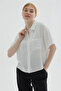Crop Shirt Ecru - 2