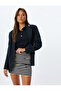 Cotton Standard Waist Mini Skirt with Flap Pocket Detail - 2