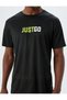 Crew Neck Short Sleeve Sports T-Shirt - Slogan Printed - 5