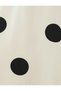 Polka Dot Crop Satin Blouse Double Breasted V-Neck Long Sleeve - 6