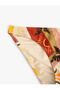 Bikini Bottom with Floral Pattern, Regular Waist - 8