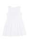 Girl's White Sleeveless Knitted Dress 50266727 -Vr013 - 6