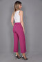 Fuchsia Short Wide Leg Trousers - 7