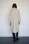 Cream Kane Cuffed Maxi Coat - 5