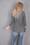 Stamp Oversize Blazer Jacket-Anthracite - 7