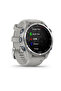 GARMIN DESCENT MK3 - 43 MM STAINLESS STEEL WITH FOG GREY SILICONE BAND - 3