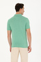 Men's Green Polo Neck T-Shirt 50263427 -Vr054 - 5