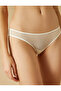 Women's Ecru Lace Panties 1YLK36746MK - 5