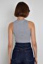 Gray Oli Corded Crew Neck Ball - 7