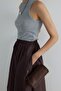 Gray Oli Corded Crew Neck Ball - 3
