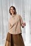 Poplin Short Shirt Mink - 2