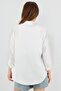Women's Well Ecru Linen Shirt - 3