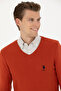 Men's Tile V-Neck Sweater 50269004-Vr031 - 2
