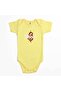 Slipknot Symboll Yellow Color Baby Bodysuit