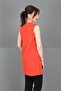 Zero Neck Sleeveless Blouse-Orange - 3001100 - 3