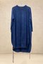 Side Drawstring Null Collar Year's Wedge Cotton Dress