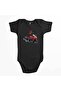 Suzuki Hayabusa Gsx R 1300 Black Color Baby Bodysuit