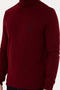 Men's Burgundy Basic Sweater 50268935 -Vr014 - 6