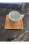 Turkish Coffee Cup Wooden Base - 4