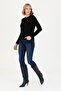 Women's Black Basic Knitwear Cardigan 50269011 -Vr046 - 4