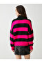 Color Block Turtleneck Sweater - 4