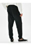 Jogger Sweatpants with Lace Waist and Pocket Detail - 4