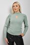 Window Detailed Sweater Çağla