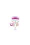 Fuchsia Metallic Women's Heeled Slippers - Transparent Silvery Strap 62663382 - 4