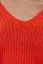 V-Neck Sweater Orange - 5