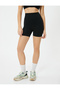 Sports Seamless Biker Leggings High Waist Slim Fit - 3