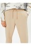 Jogger Sweatpants with Lace Waist and Pocket Detail - 5