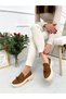 Tan Suede (Tassel) Tassel Detail Women's Loafer - 6