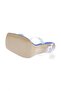 5155-23y Women's Transparent Glittered Banded Heeled Slippers - 5