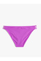 Drawstring Bikini Bottom with Sides - 6